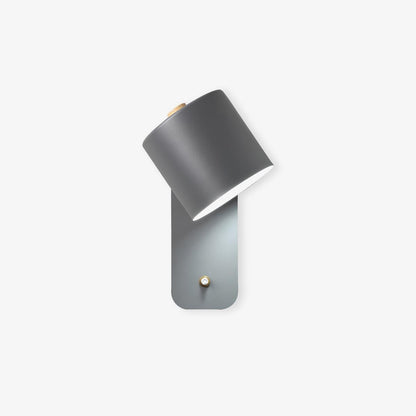 Wandlamp Scandinavisch met Draaibare Kap 350° en Ingebouwde Schakelaar