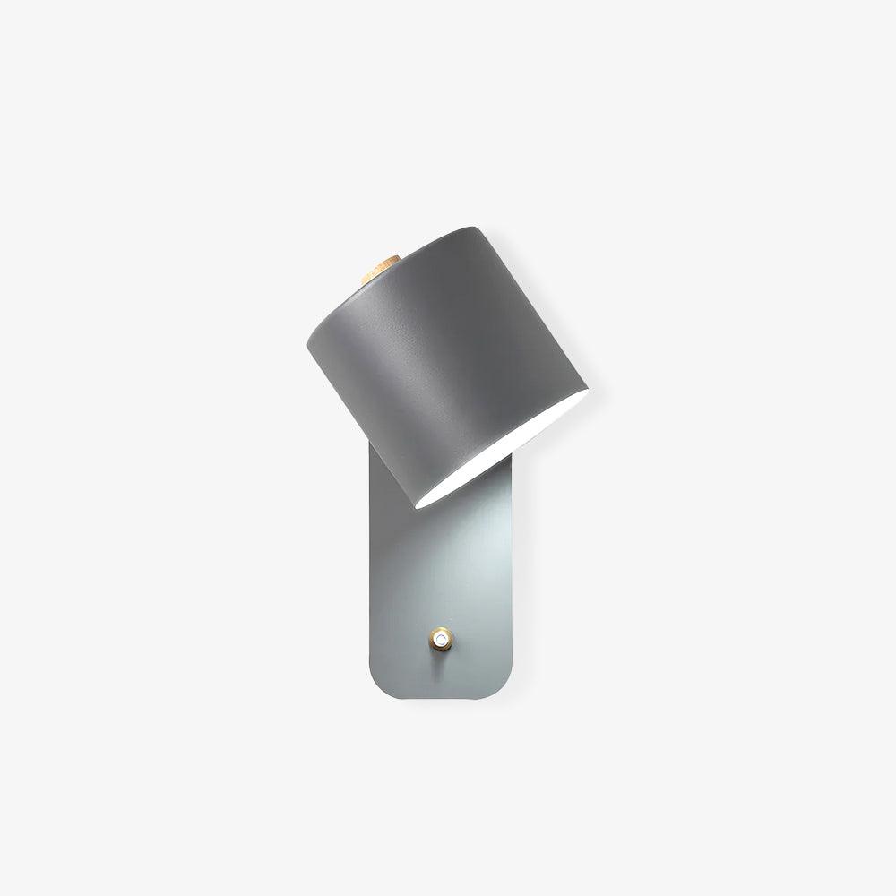 Wandlamp Scandinavisch met Draaibare Kap 350° en Ingebouwde Schakelaar