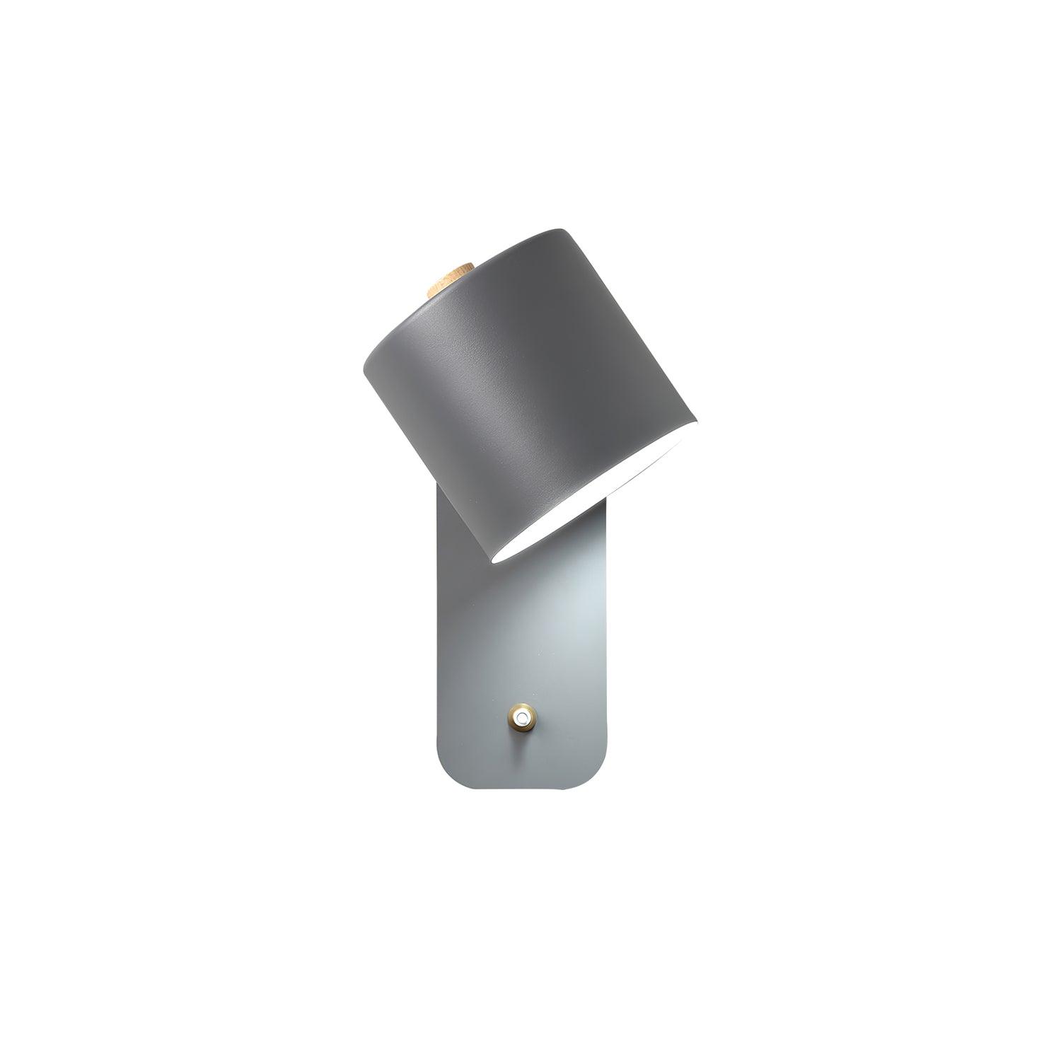 Wandlamp Scandinavisch met Draaibare Kap 350° en Ingebouwde Schakelaar