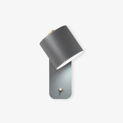 Wandlamp Scandinavisch met Draaibare Kap en Schakelaar op Snoer