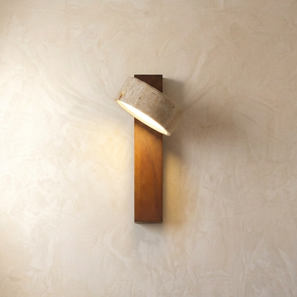 Wandlamp Scandinavisch met Draaibare Kap en Trekschakelaar