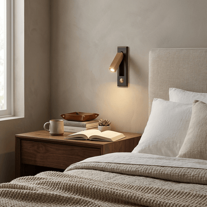 Wandlamp Slaapkamer Minimalistisch LED Leeslamp Inbouw met Schakelaar