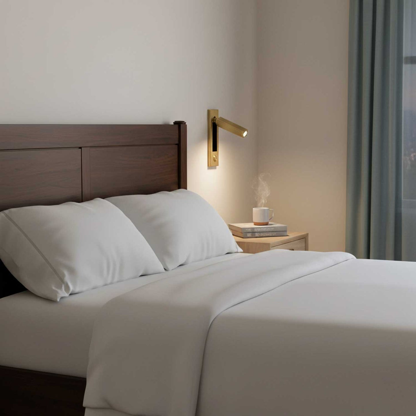Wandlamp Slaapkamer Minimalistisch LED Leeslamp Inbouw met Schakelaar