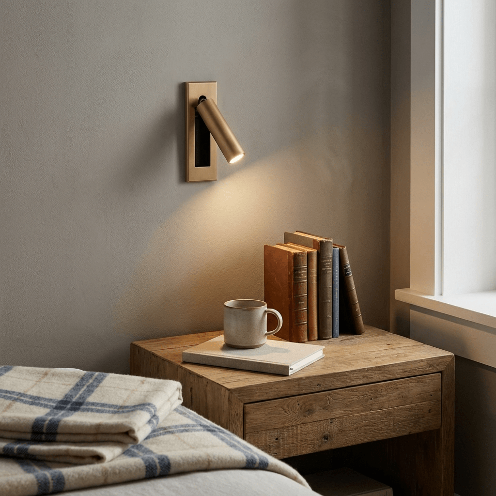 Wandlamp Slaapkamer Minimalistisch LED Leeslamp Inbouw met Schakelaar