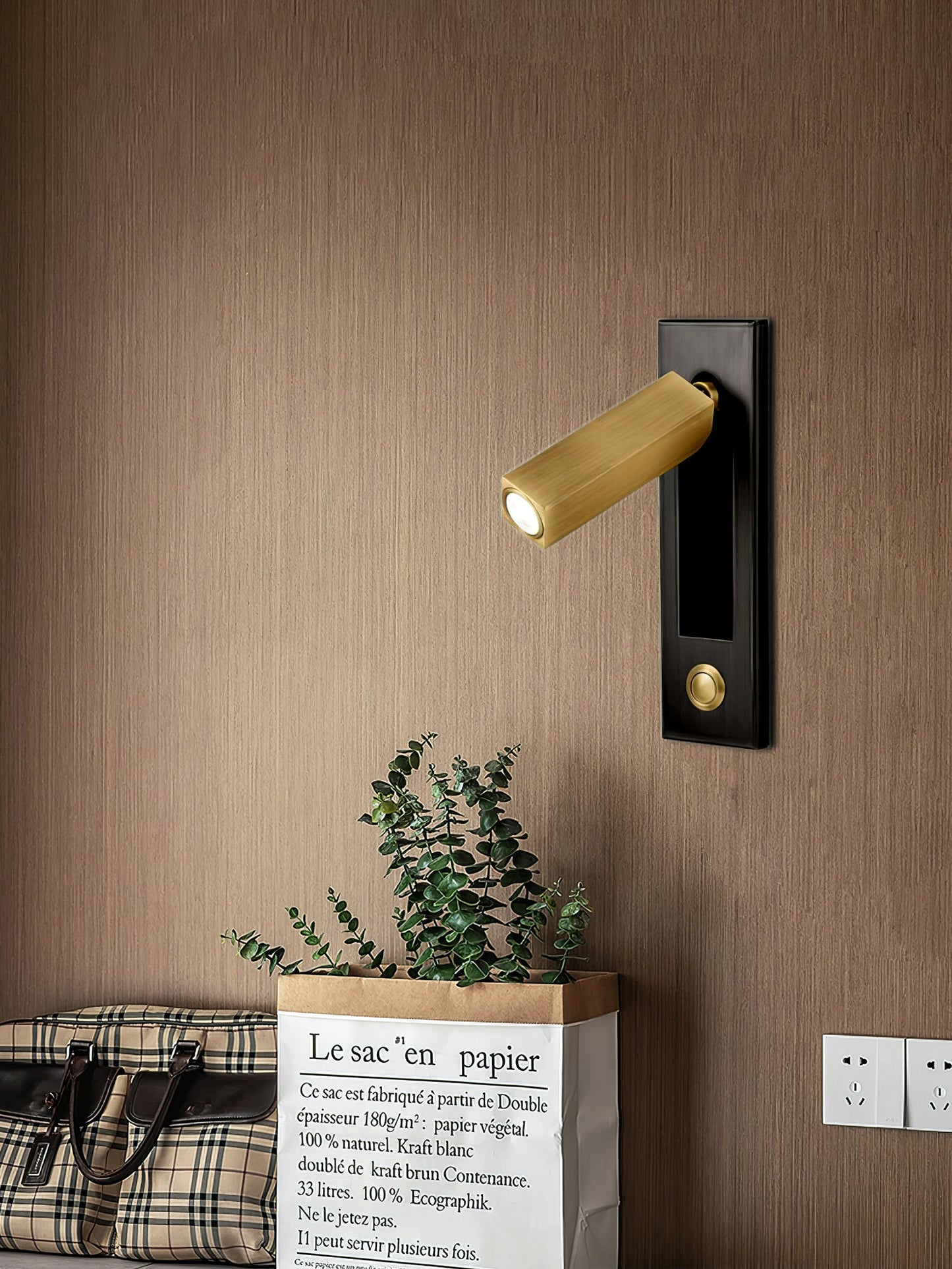 Wandlamp Slaapkamer Minimalistisch LED Leeslamp Inbouw met Schakelaar