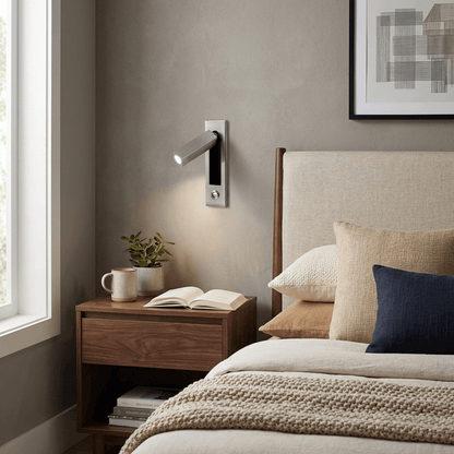 Wandlamp Slaapkamer Minimalistisch LED Leeslamp Inbouw met Schakelaar