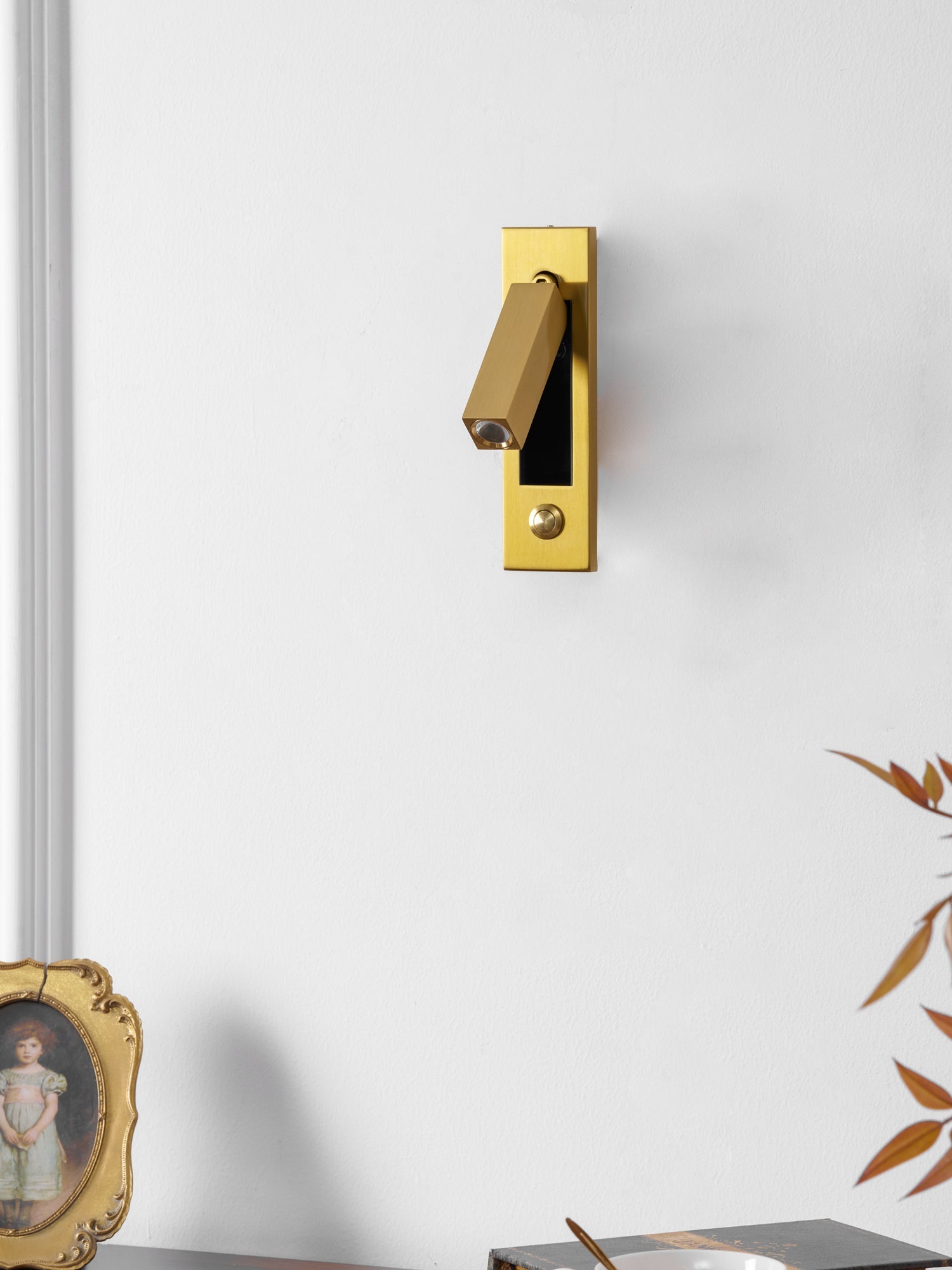 Wandlamp Slaapkamer Minimalistisch LED Leeslamp Inbouw met Schakelaar