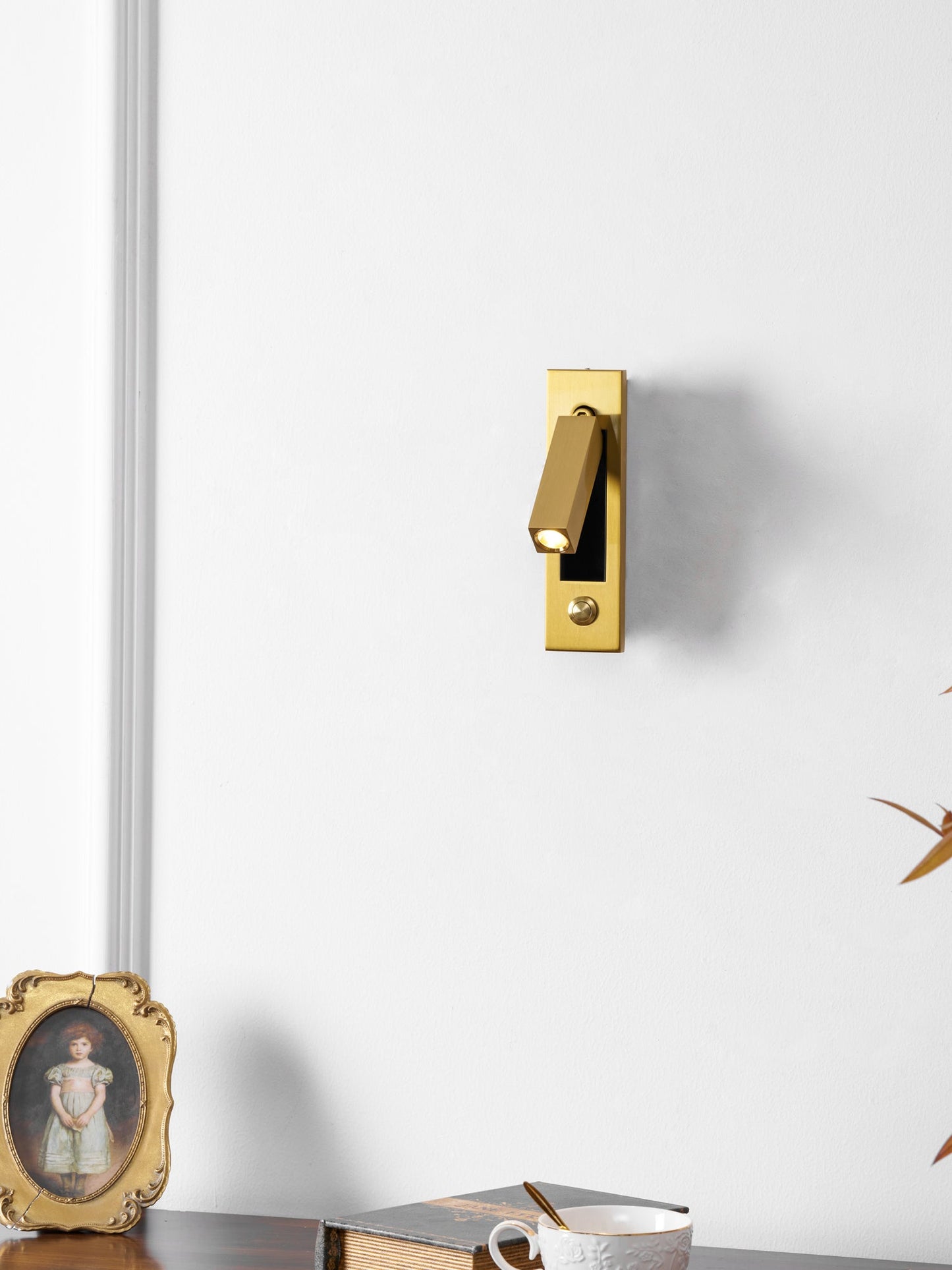 Wandlamp Slaapkamer Minimalistisch LED Leeslamp Inbouw met Schakelaar