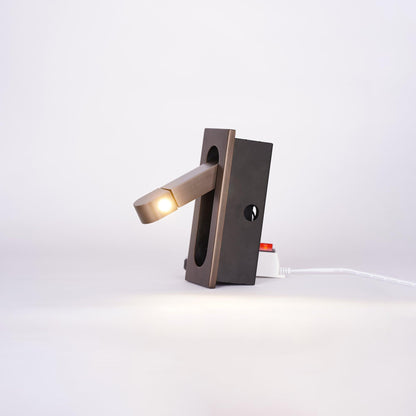 Wandlamp Slaapkamer Minimalistisch LED Leeslamp met Inbouw Drukknop