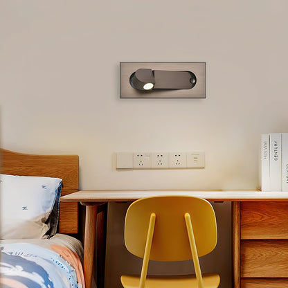 Wandlamp Slaapkamer Minimalistisch LED Leeslamp met Inbouw Drukknop