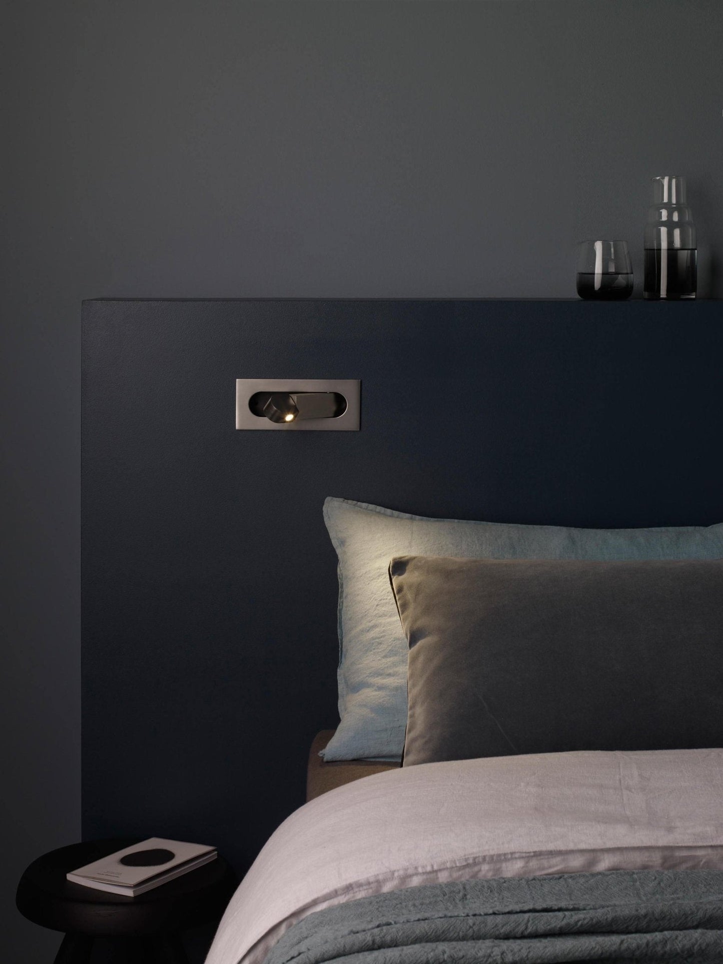 Wandlamp Slaapkamer Minimalistisch LED Leeslamp met Inbouw Drukknop
