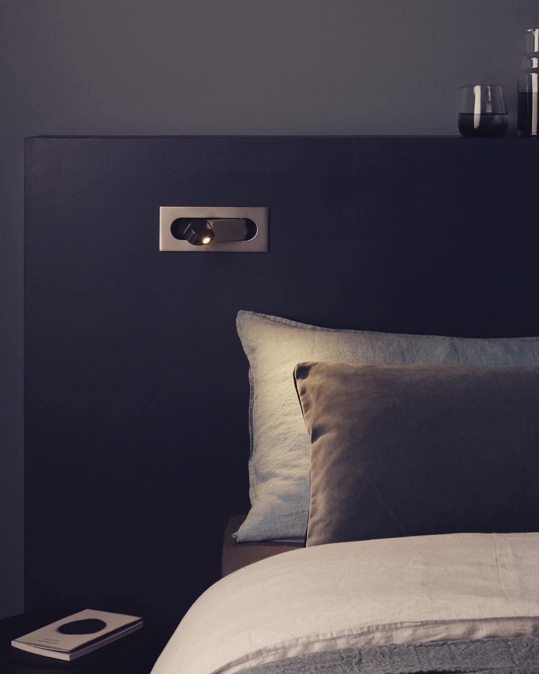Wandlamp Slaapkamer Minimalistisch LED Leeslamp met Inbouw Drukknop