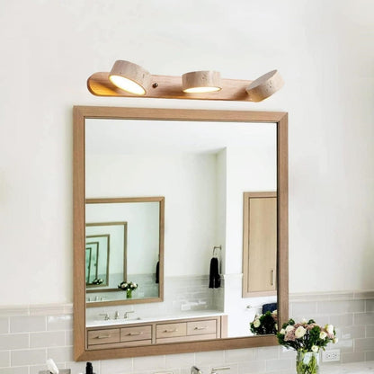Wandlamp Travertine Japandi Draaibaar met Meerdere Lichtpunten