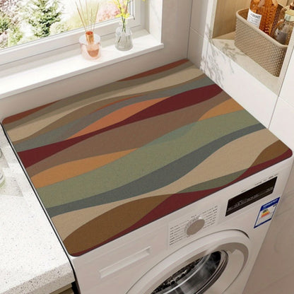 Wasmachine Beschermmat met Antislip Onderkant en Bohemian Print
